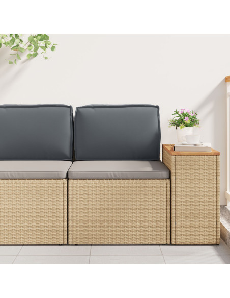 Cuscino Antracite 50 x 40 x 12 cm Tessuto Oxford