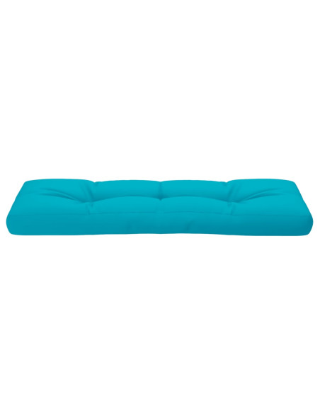 Cuscino per Pallet Turchese 120x40x12 cm Tessuto