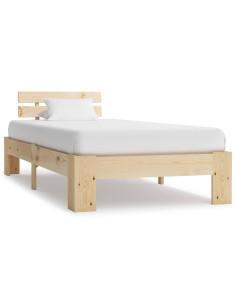 Giroletto in Legno Massello di Pino 90x200 cm 2