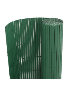 Recinzione da Giardino Bifacciale Verde 1,8x3 m in PVC