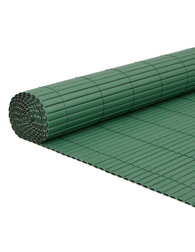 Recinzione da Giardino Bifacciale Verde 1,8x3 m in PVC