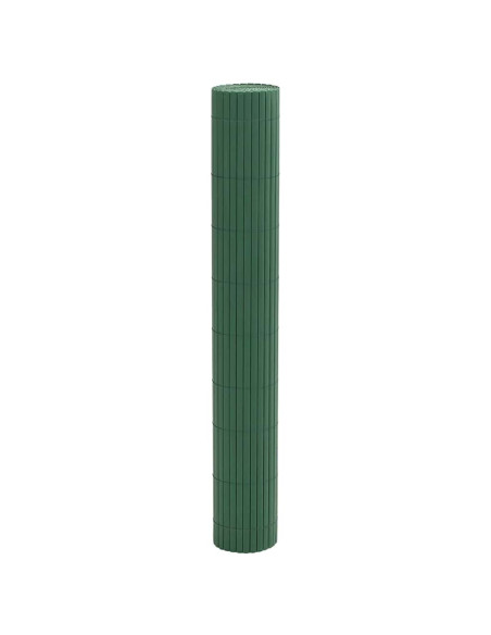 Recinzione da Giardino Bifacciale Verde 1,8x3 m in PVC
