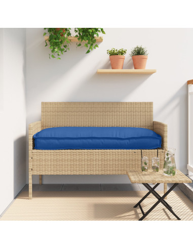 Cuscino Blu Reale 100 x 40 x 8 cm Tessuto Oxford