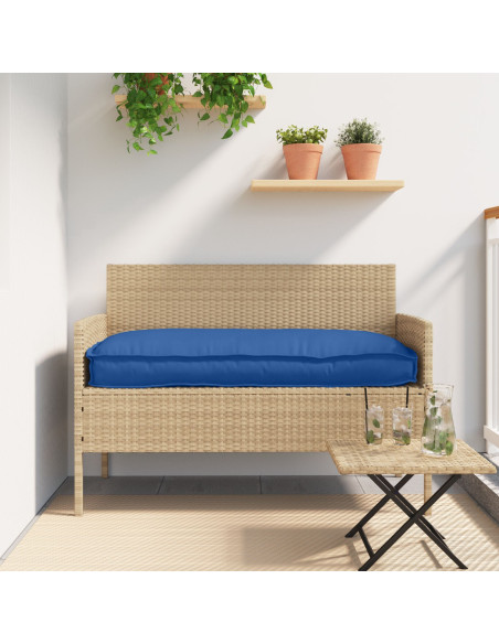 Cuscino da esterno  Blu royal Poliestere 100 x 40 x 8 cm