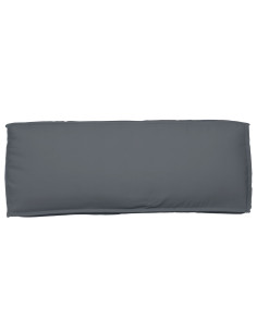 Set di Cuscini per Pallet 2 pcs Antracite Tessuto Oxford 2