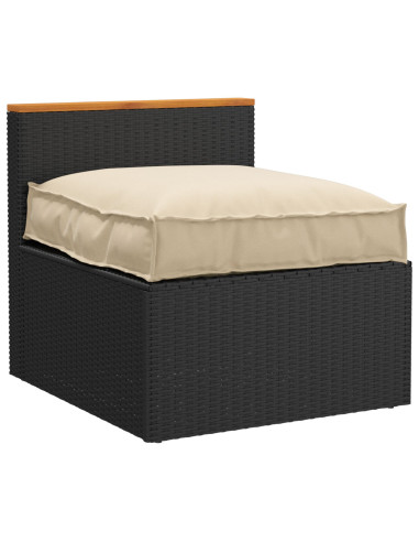 Cuscino Beige 70 x 70 x 12 cm Tessuto Oxford