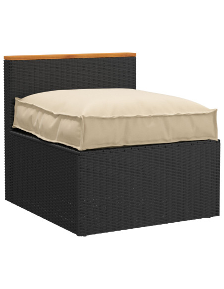 Cuscino per pallet per seduta Beige 70x70x12 cm in tessuto Oxford