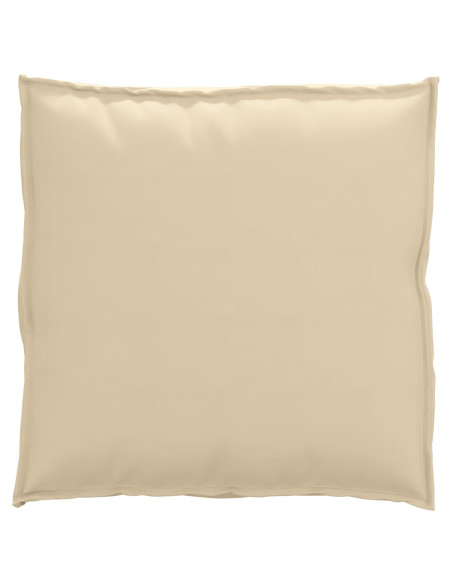 Cuscino per pallet per seduta Beige 70x70x12 cm in tessuto Oxford
