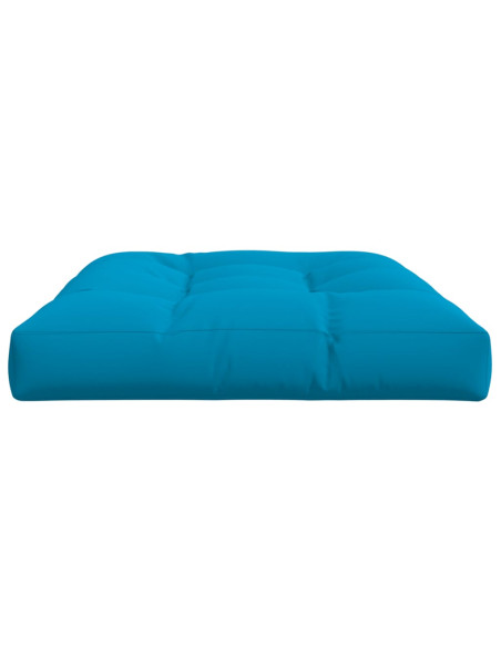 Cuscino per Pallet Blu 120x80x12 cm in Tessuto