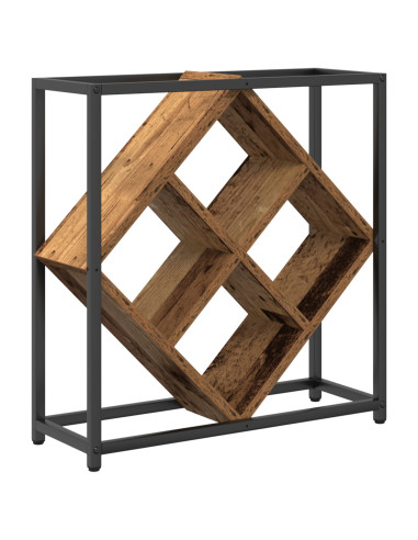 Portabottiglie Legno vecchio 51 x 18 x 52,5 cm