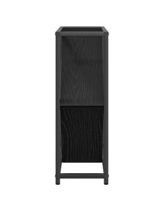 Portabottiglie Rovere Nero 51 x 18 x 52,5 cm Legno multistrato 2