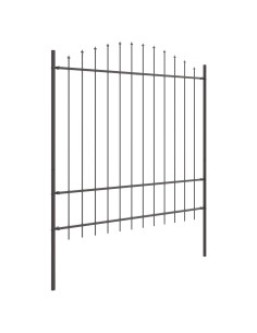 Recinzione per Giardino 3 pcs Grigio 170 x 215 cm 2