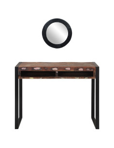 Tavolo da Trucco Multicolore Legno massello di recupero