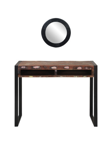 Tavolo da Trucco Multicolore Legno massello di recupero