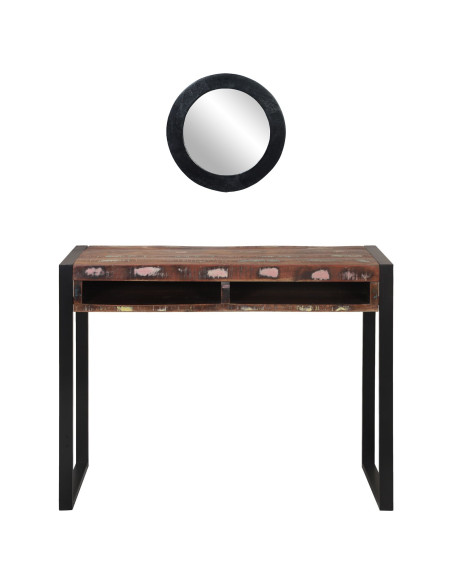 Tavolo da Trucco Multicolore Legno massello di recupero