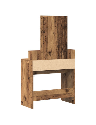 Tavolo da Trucco con cassetto Legno vecchio 80 x 41 x 144.5 cm