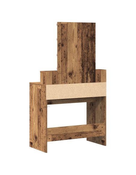 Tavolo da Trucco con cassetto Legno vecchio 80 x 41 x 144.5 cm