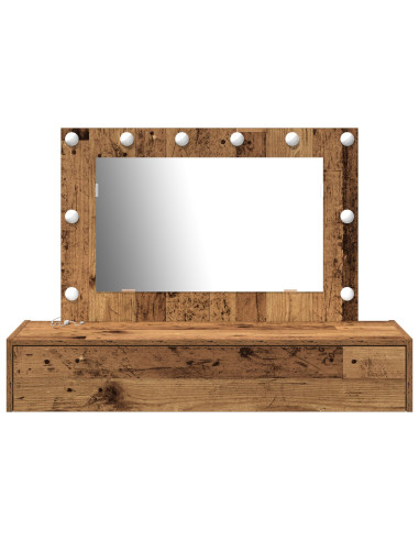 Tavolo da Trucco Marrone 100 x 40 x 70 cm Legno multistrato