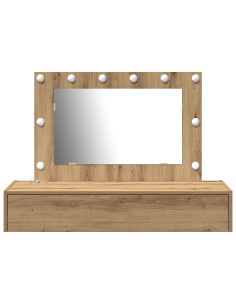 Tavolo da Trucco Marrone 100 x 40 x 70 cm Legno multistrato 2