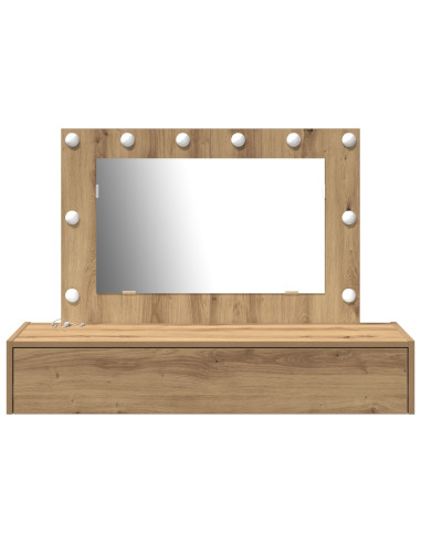 Tavolo da Trucco Marrone 100 x 40 x 70 cm Legno multistrato