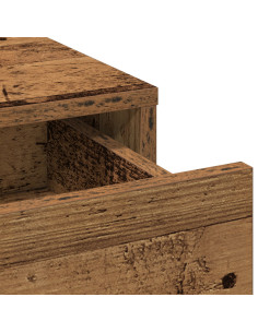 Tavolo da Trucco con cassetto 2 pcs Marrone 40 x 41 x 75 cm 2