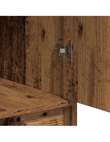 Tavolo da Trucco con cassetto 3 pcs Marrone Legno multistrato