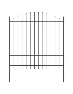 Recinzione per Giardino 2 pcs Grigio 170 x 215 cm 2