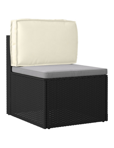 Cuscino Crema 60 x 40 x 12 cm Tessuto Oxford