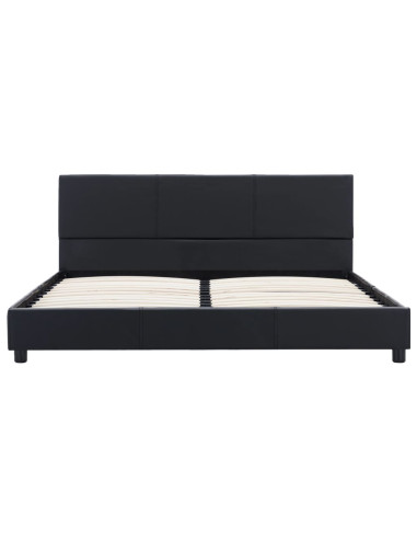 Giroletto Nero in Similpelle 120x200 cm