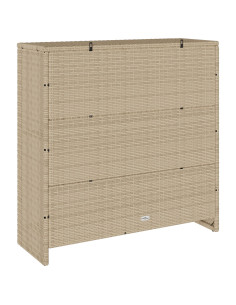Armadio con lo scaffale Beige 100 x 36 x 102 cm Rattan