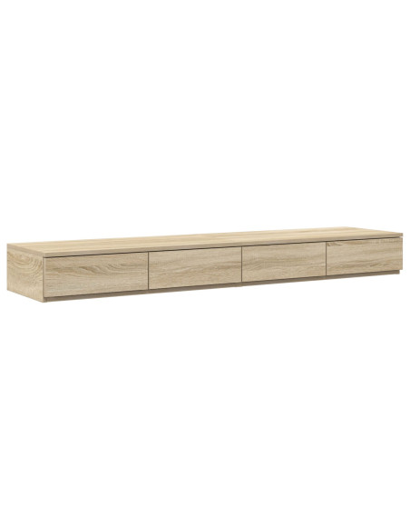 Struttura letto contenitore  Rovere Sonoma Legno ingegnerizzato