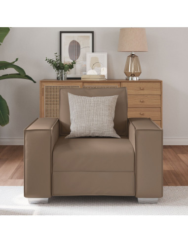 Divano Cappuccino 99 x 80 x 84 cm Tessuto