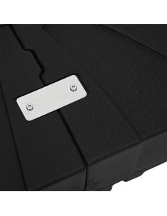 Base per Ombrellone a Braccio Nero 86 x 86 x 19 cm 2