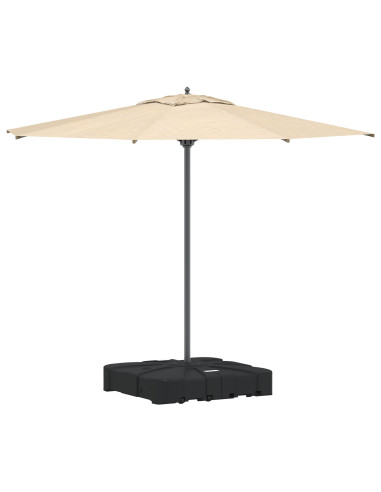 Base per Ombrellone a Braccio Nero 86 x 86 x 19 cm