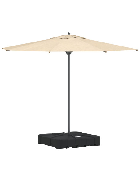 Base per Ombrellone a Braccio Nero 86 x 86 x 19 cm