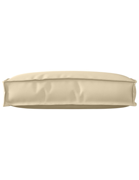 Cuscino da esterno  Beige Cotone Medio Fodere Removibili