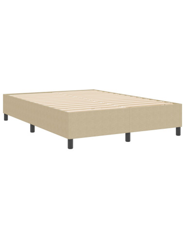 Struttura letto piattaforma Grigio Verde 160 x 200 cm Tessuto