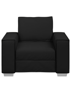 Divano Nero 99 x 80 x 84 cm Tessuto