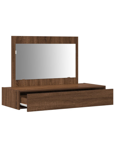 Tavolo da Trucco Marrone 100 x 40 x 70 cm Legno multistrato