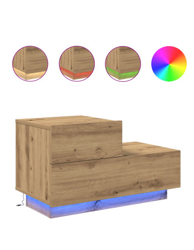 Armadio da Notte Rovere artigianale 70 x 36 x 40,5 cm