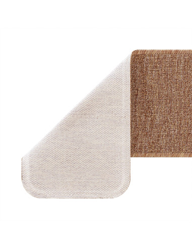 Tappetini Antiscivolo per Scale 15 pcs Giallo 75 x 20 cm PP