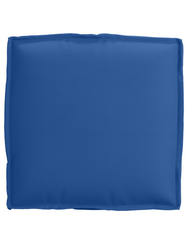 Cuscino 4 pcs Blu Reale 40 x 40 x 8 cm Tessuto Oxford