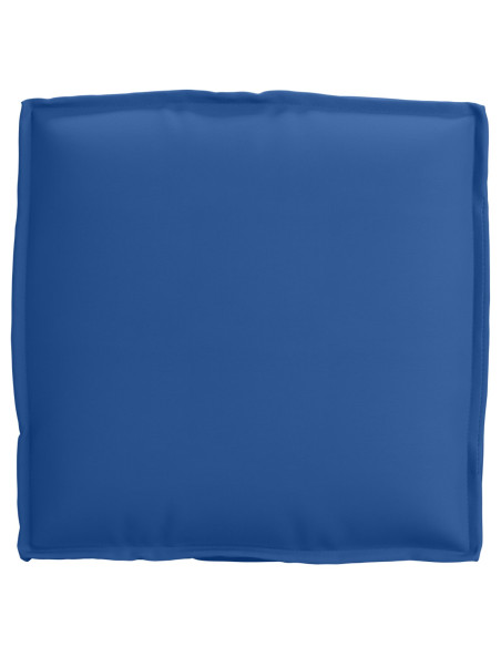 Cuscino 4 pcs Blu Reale 40 x 40 x 8 cm Tessuto Oxford