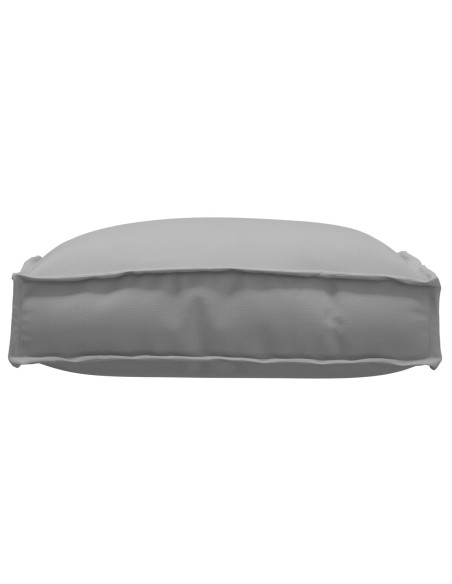 Cuscini per Pallet  6 pcs Grigio 40x40x8 cm Tessuto Oxford