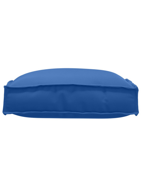 Cuscini per pallet  6 pz Blu Reale 40x40x8 cm Tessuto Oxford