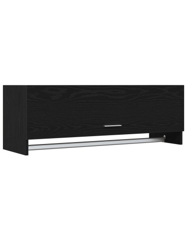 Guardaroba Rovere Nero 100 x 32,5 x 35 cm Legno multistrato