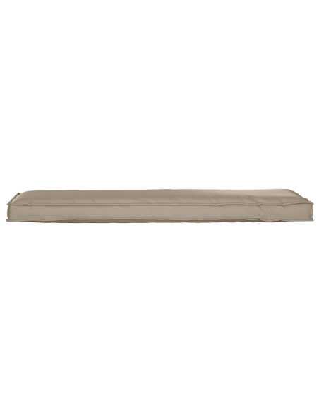 Cuscino Esterno  Tortora Poliestere 140 cm di lunghezza Durevole