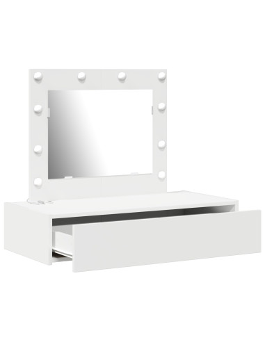 Tavolo da Trucco Bianco 83 x 40 x 70 cm Legno multistrato