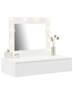 Tavolo da Trucco Bianco 83 x 40 x 70 cm Legno multistrato 2