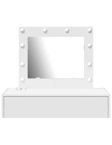 Tavolo da Trucco Bianco 83 x 40 x 70 cm Legno multistrato